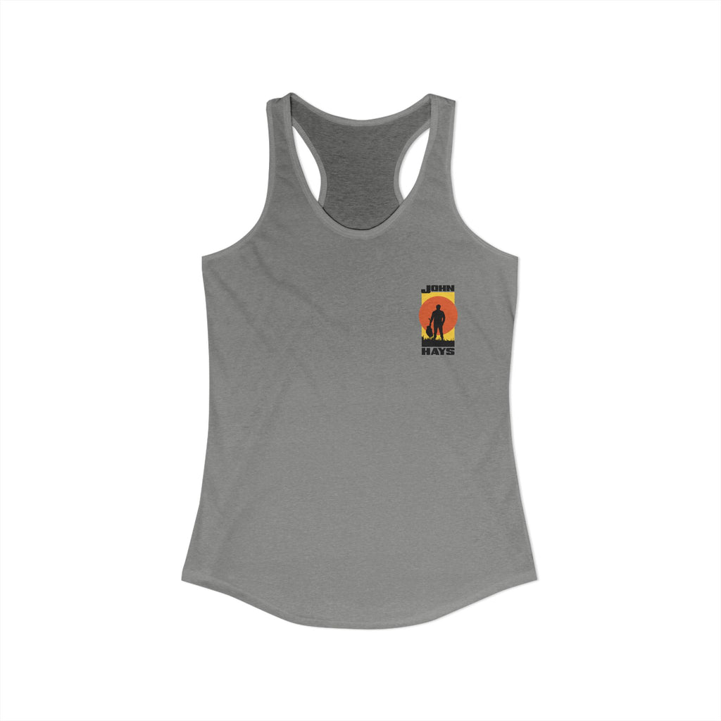 Women's Ideal Racerback Tank: John Hays