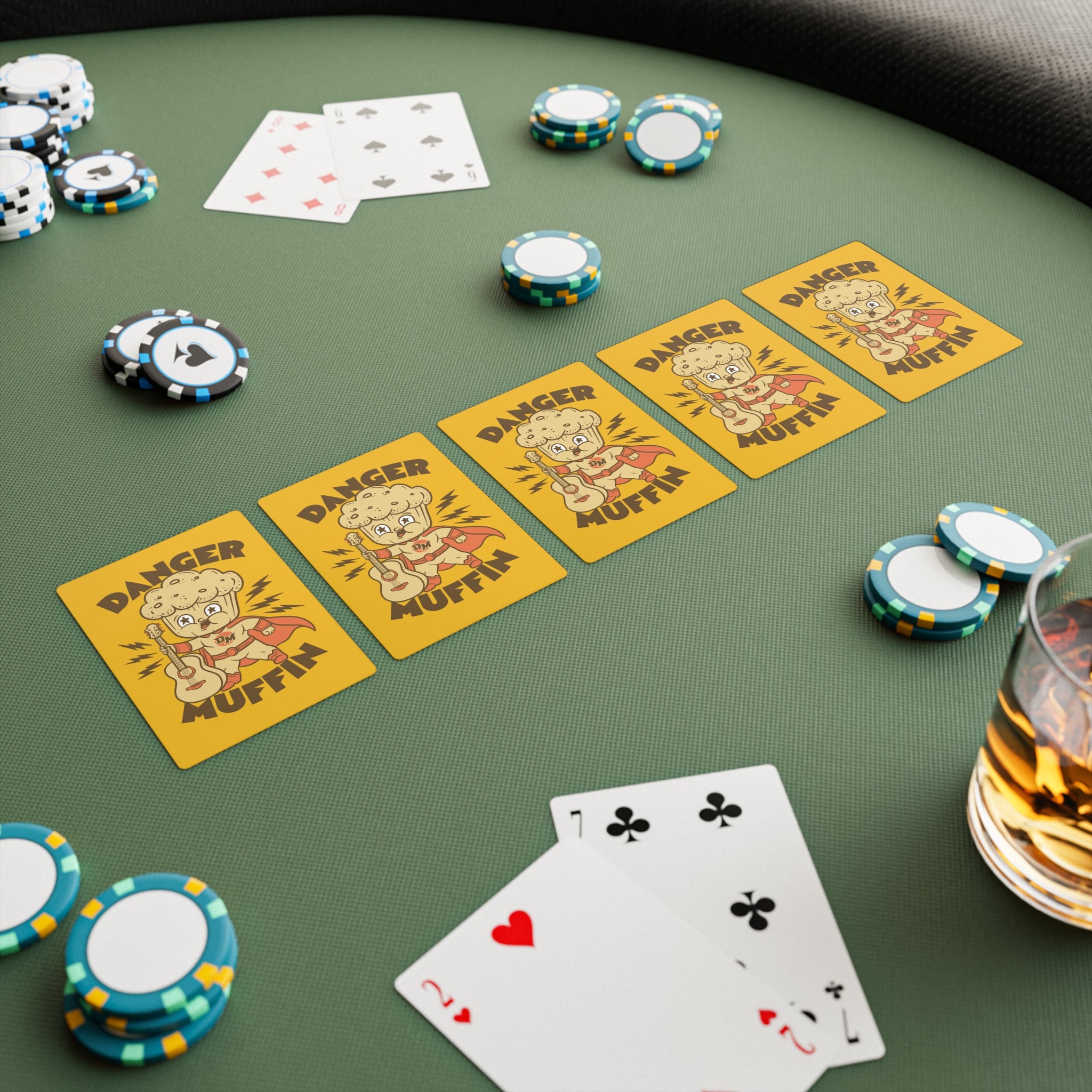 Danger Muffin Poker Cards