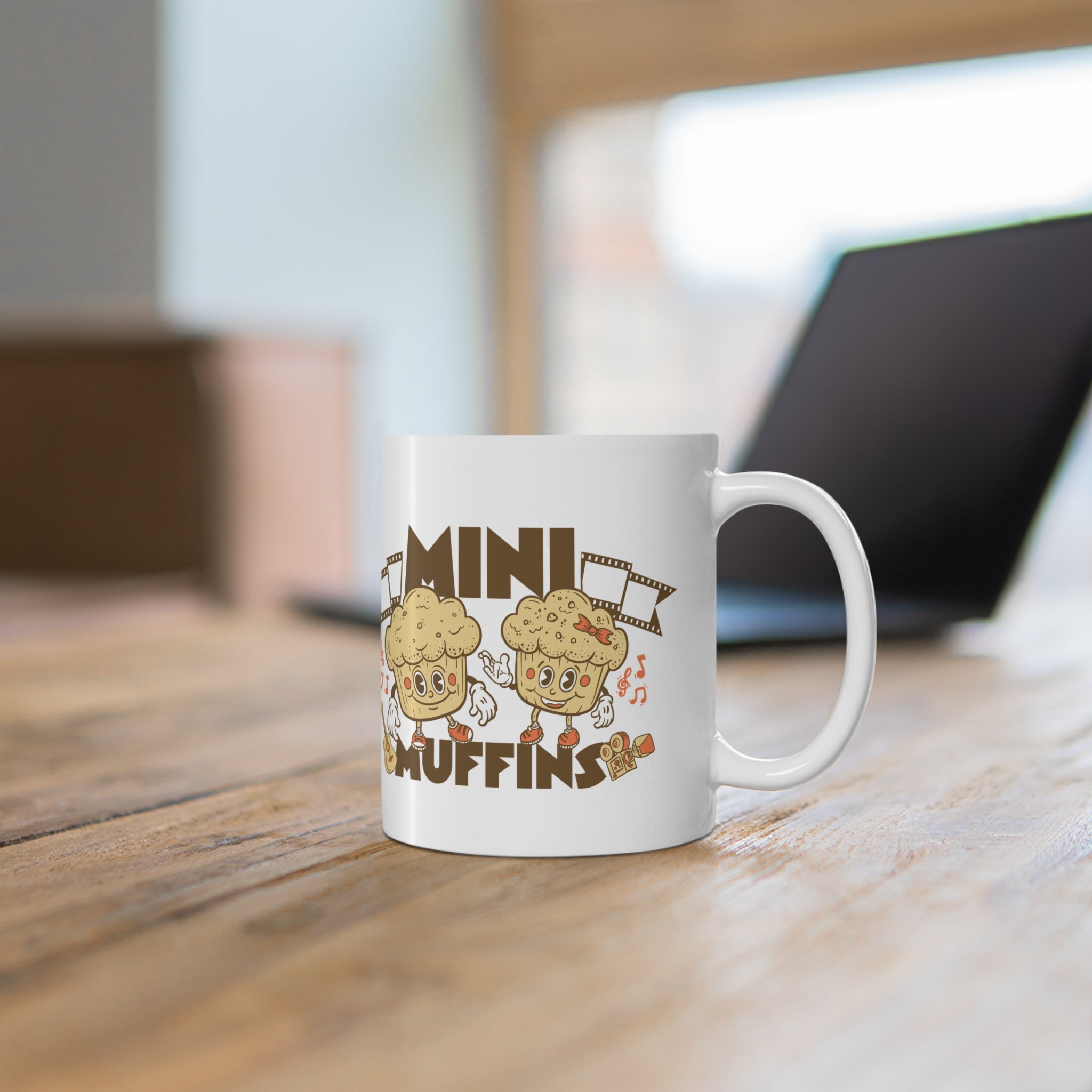 Muffin Ceramic Coffee Mug