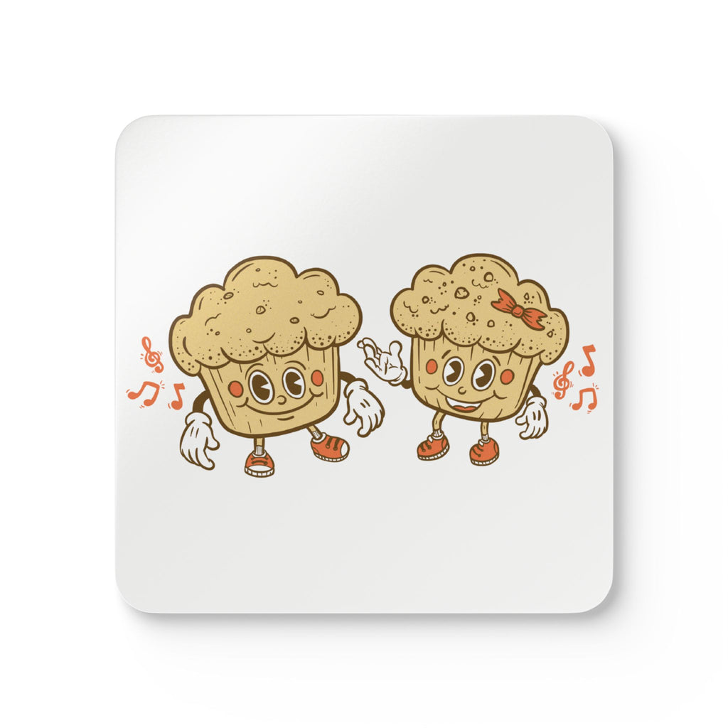 Muffins Cork Coaster Set