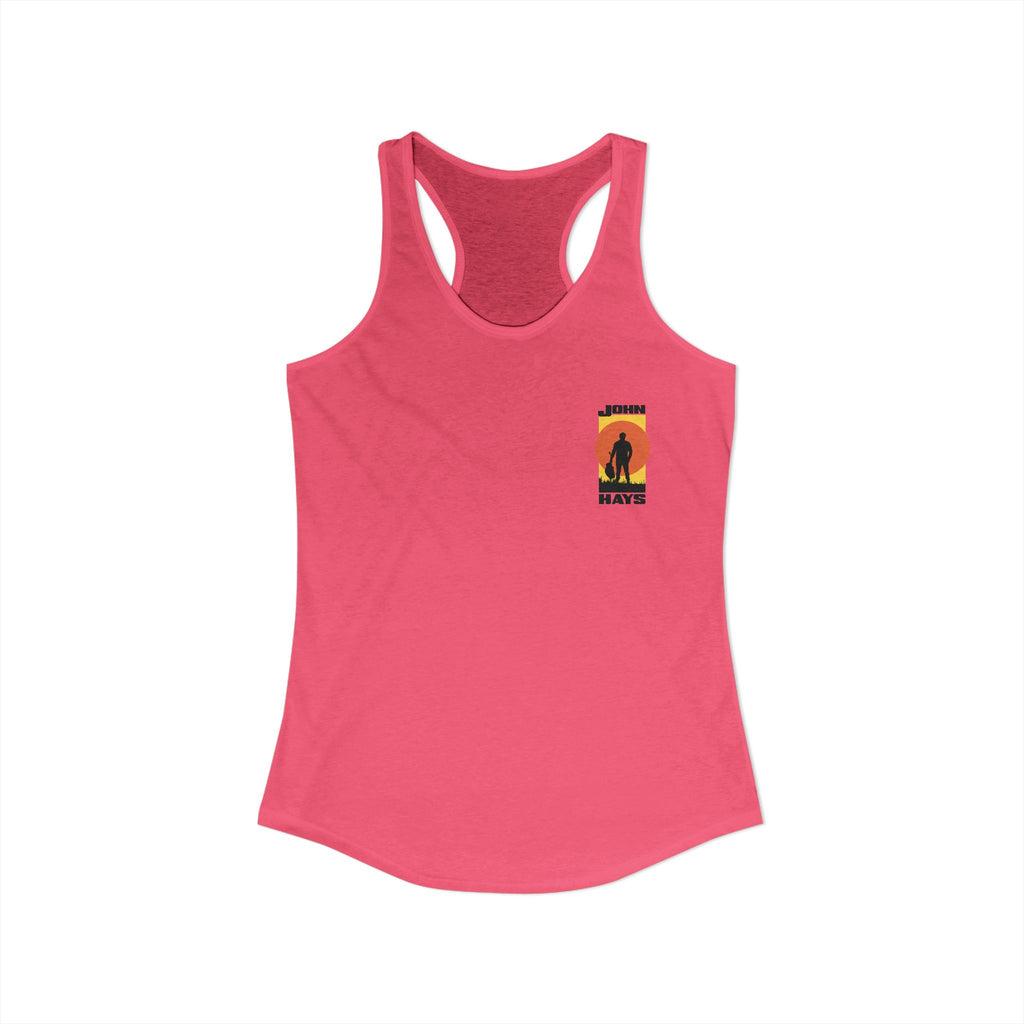 Women's Ideal Racerback Tank: John Hays