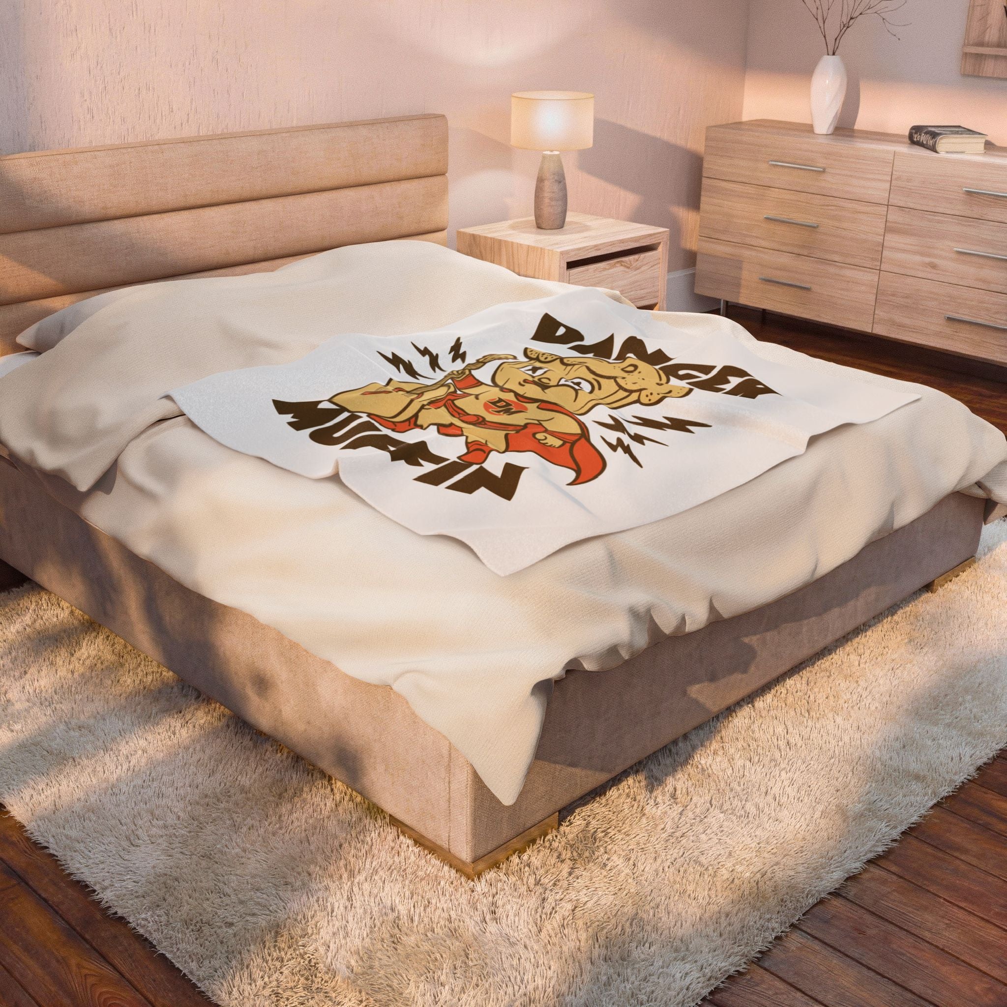 Danger Muffin Plush Blanket