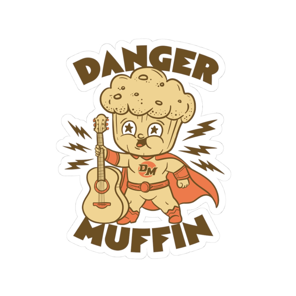 Danger Muffin Sticker