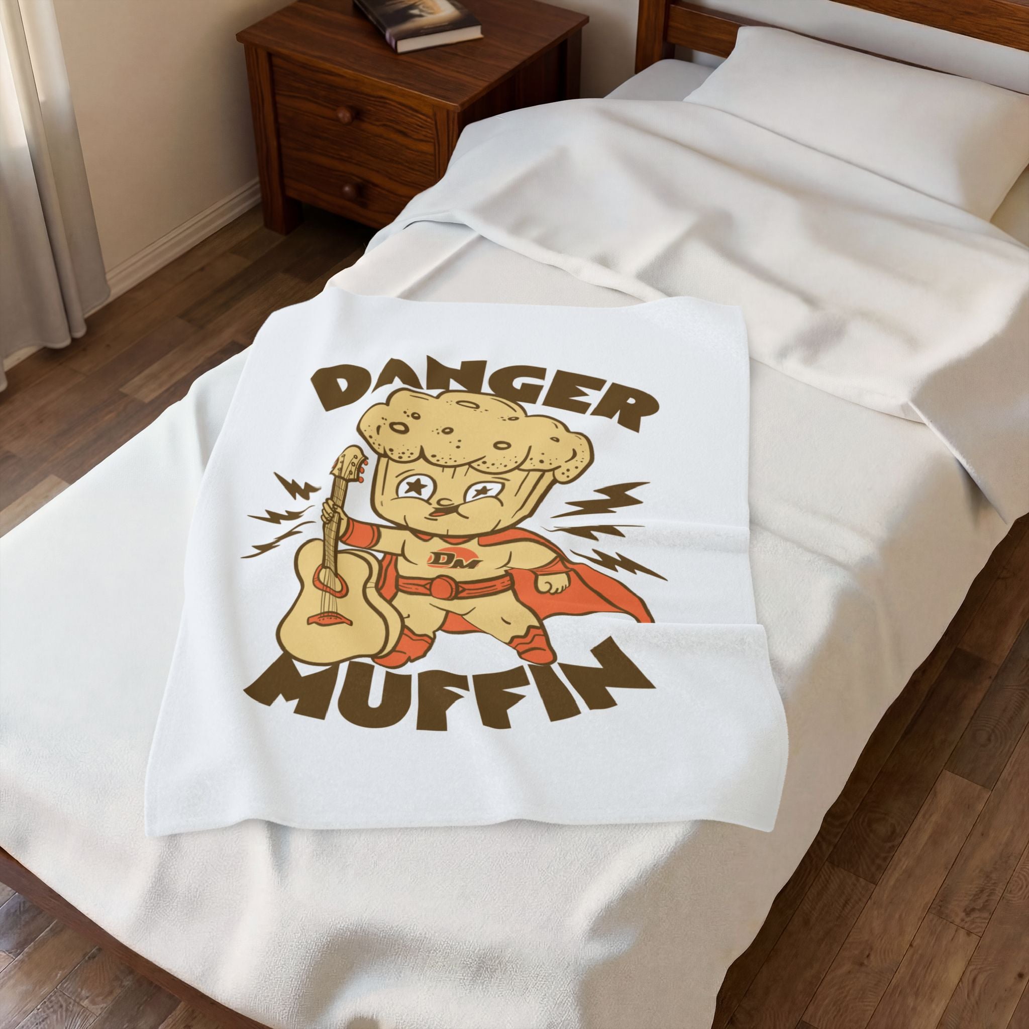 Danger Muffin Plush Blanket
