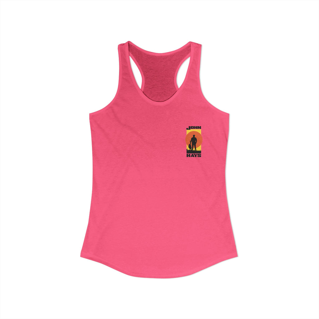 Women's Ideal Racerback Tank: John Hays