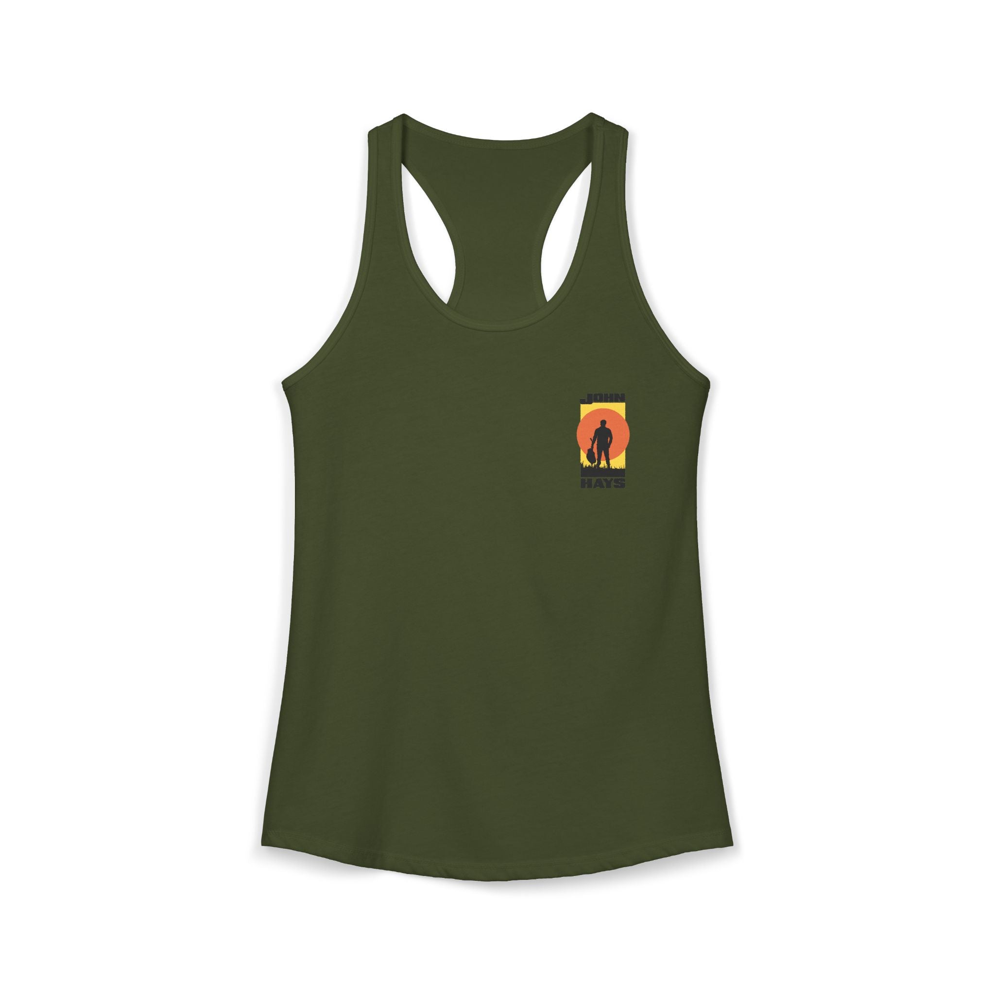 Women's Ideal Racerback Tank: John Hays