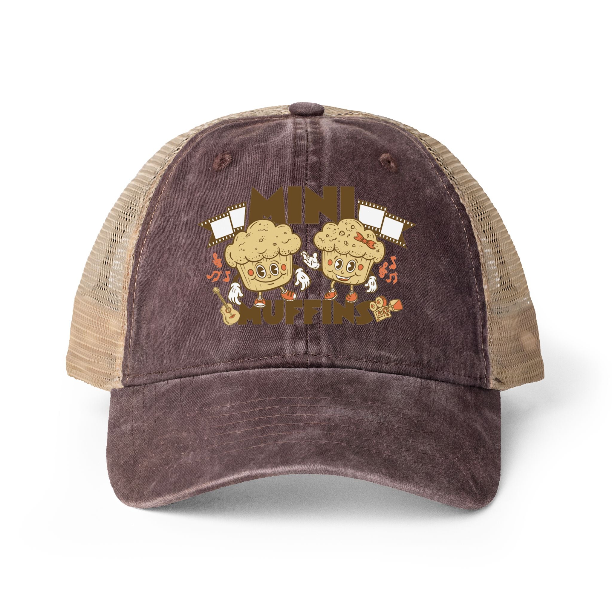 Women's Washed Mesh-Back Cap