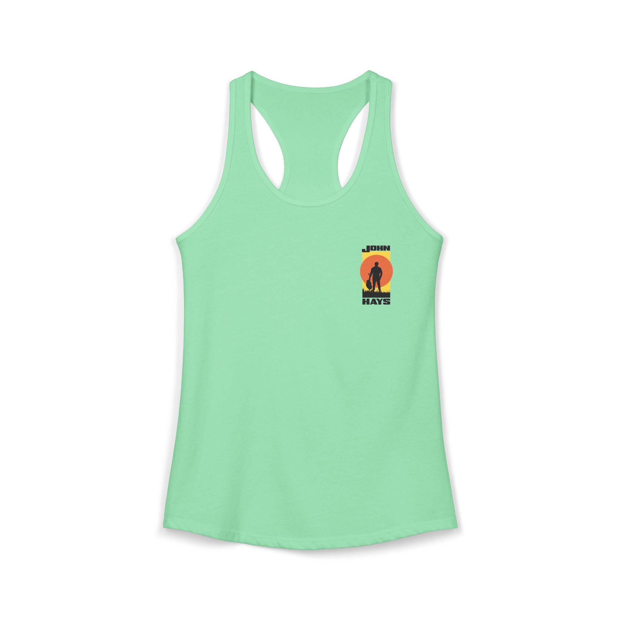 Women's Ideal Racerback Tank: John Hays