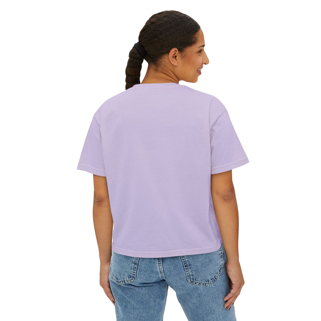 John Hays Sunset Silhouette Women's Boxy Tee