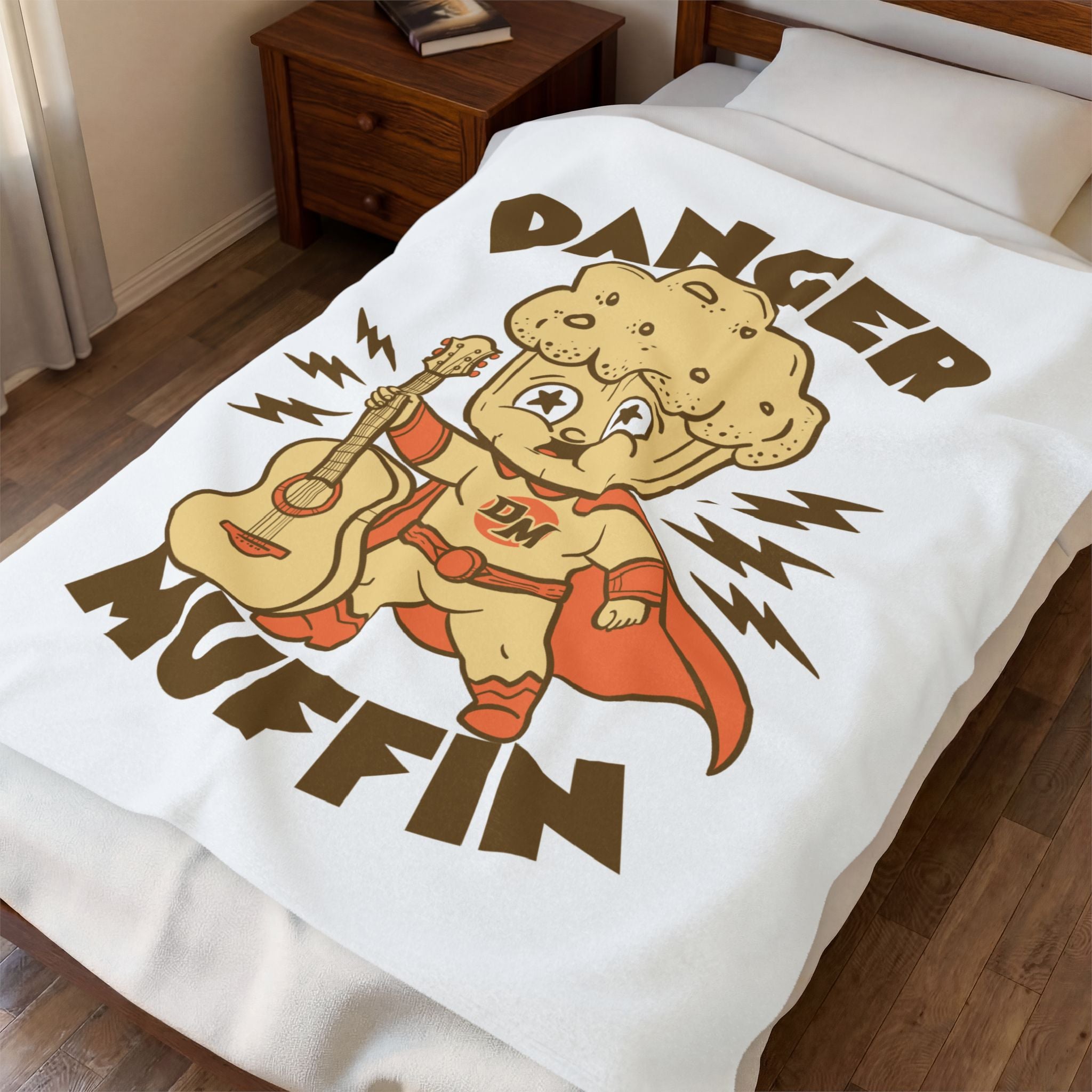 Danger Muffin Plush Blanket