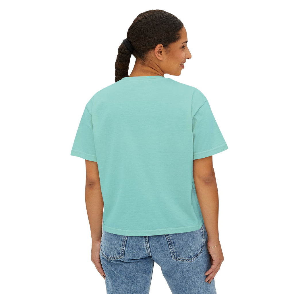 John Hays Sunset Silhouette Women's Boxy Tee