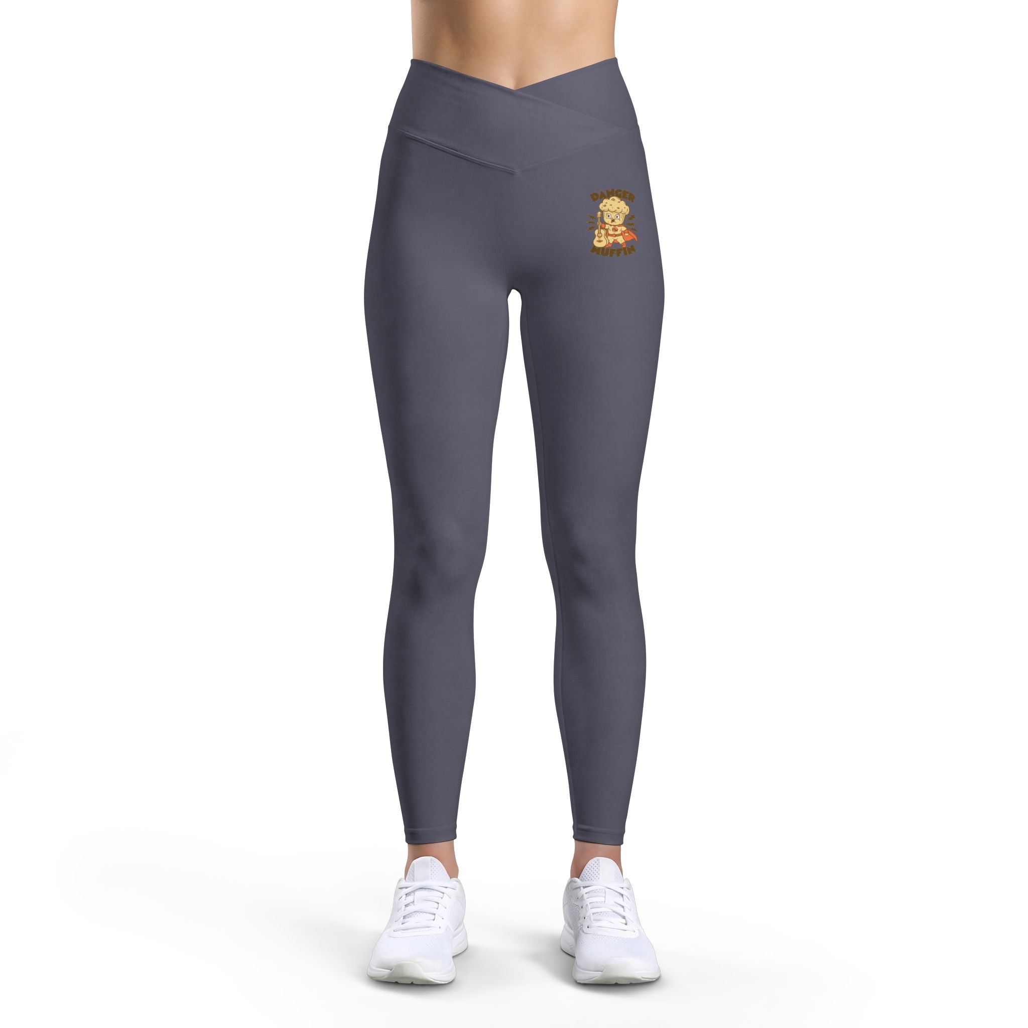 Yoga Leggings with Golden Muffin