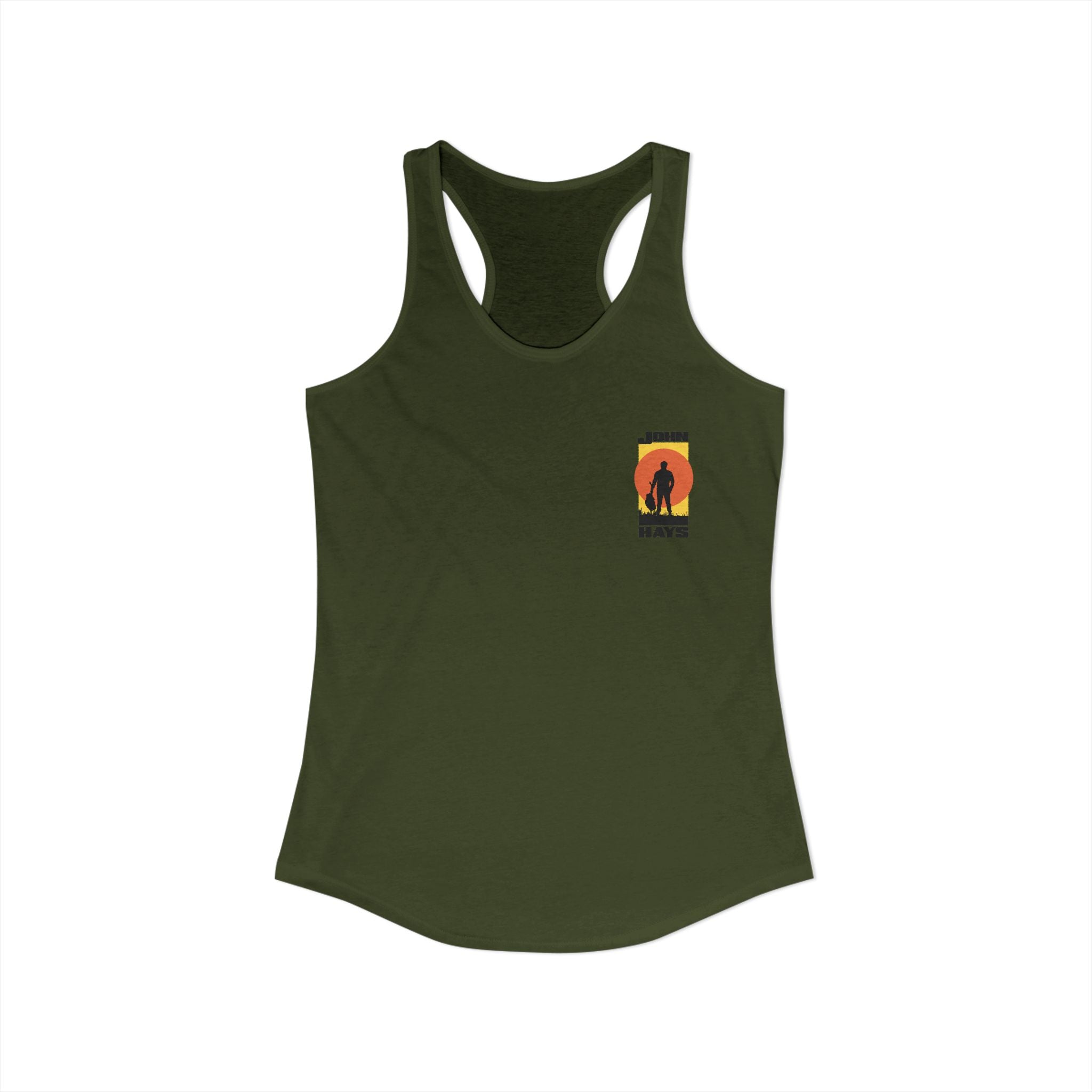 Women's Ideal Racerback Tank: John Hays