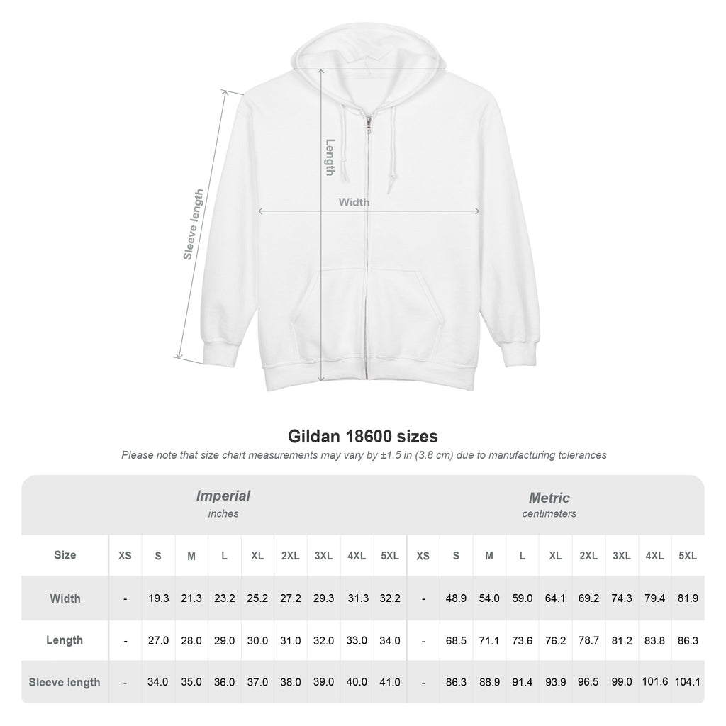 Danger Muffin Zip Hoodie