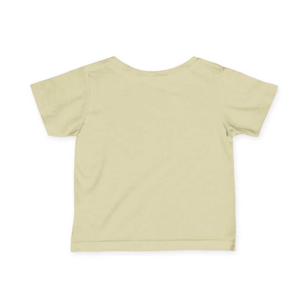 Infant Tee — "Danger Muffin" Superhero Muffin Graphic Baby Shirt