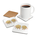Muffins Cork Coaster Set