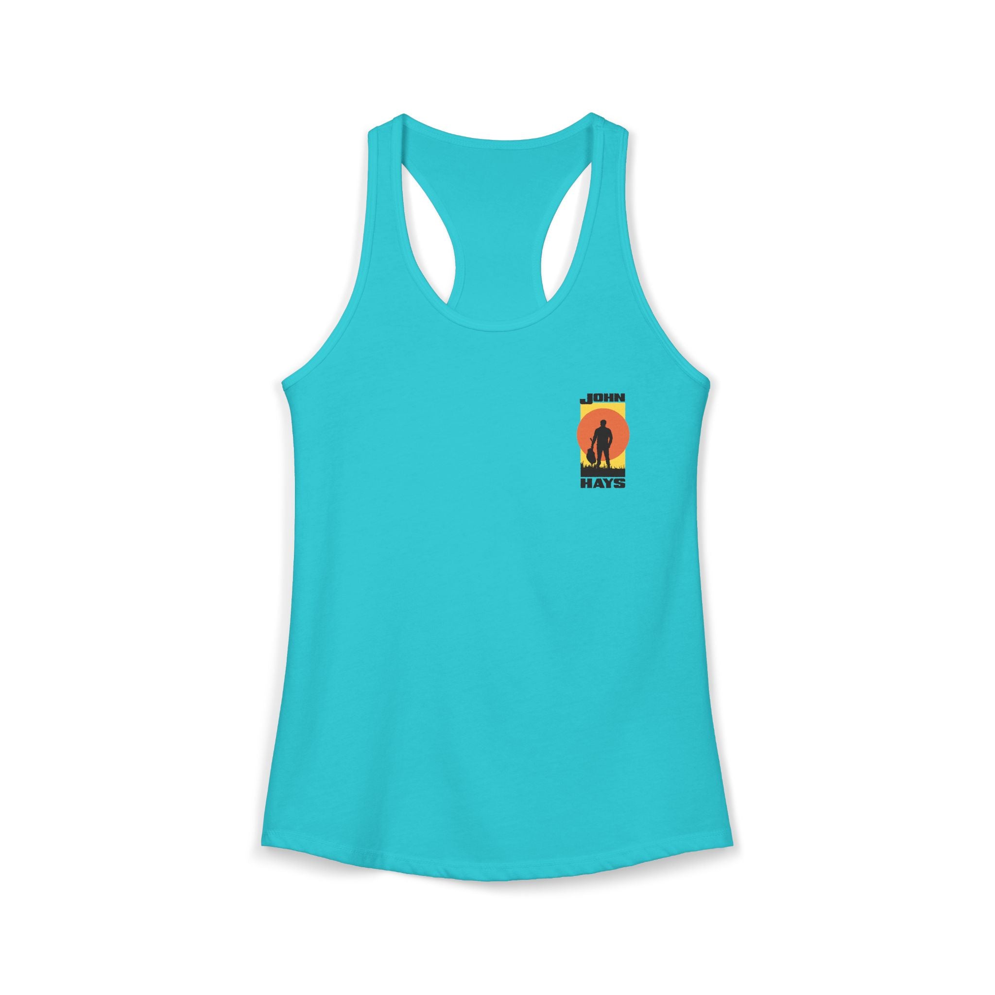 Women's Ideal Racerback Tank: John Hays