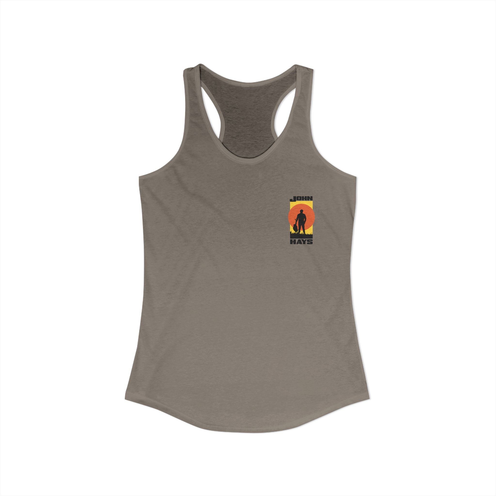Women's Ideal Racerback Tank: John Hays